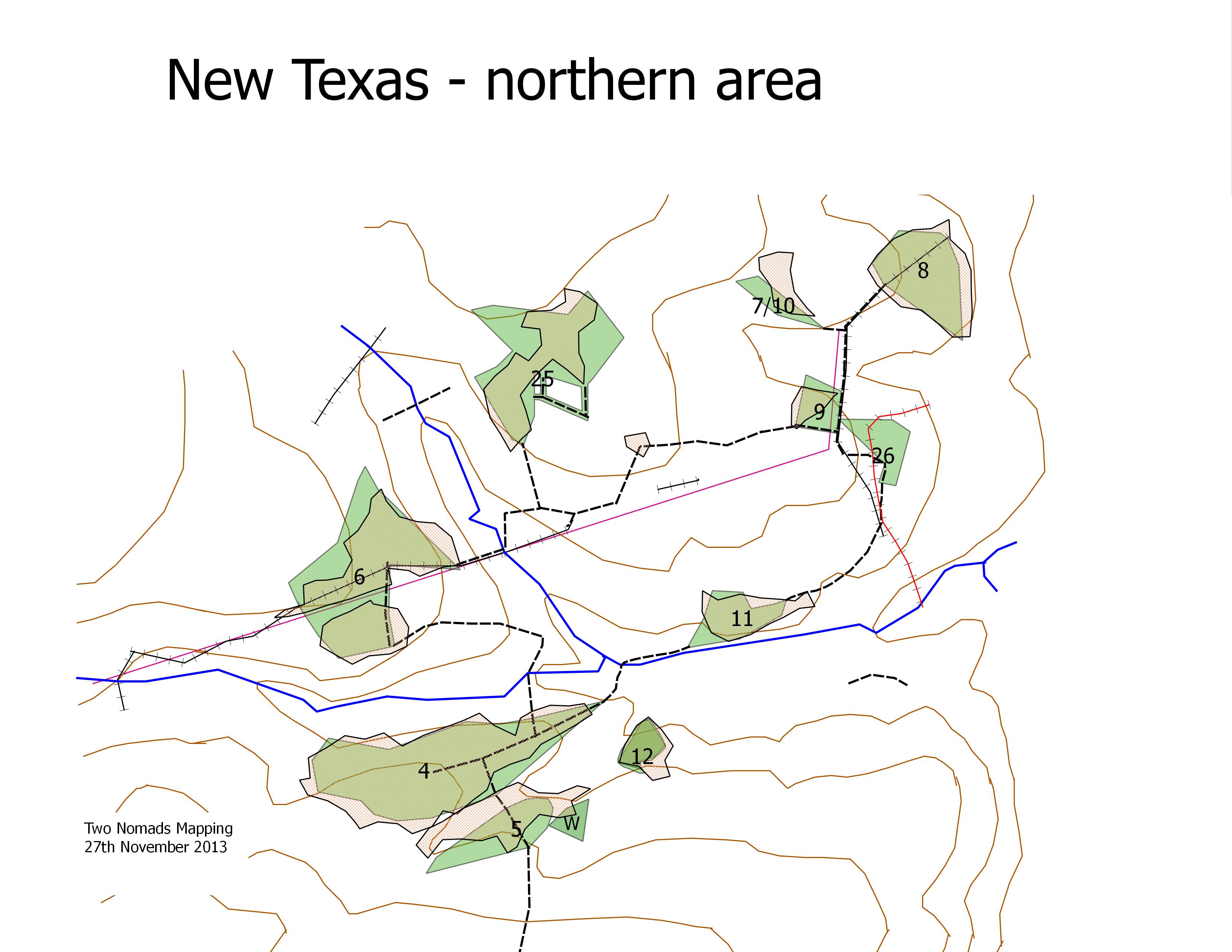 New Texas north
