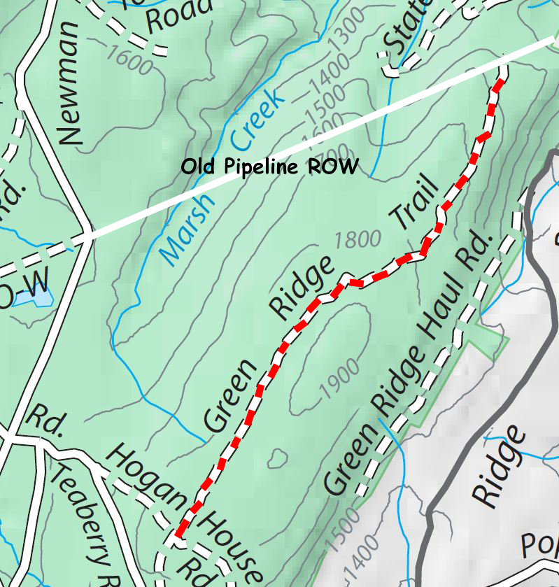Green Ridge trail