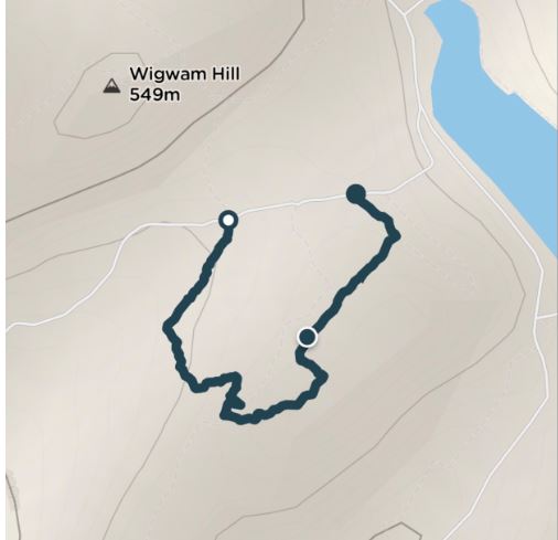 Yellow Ridge trail