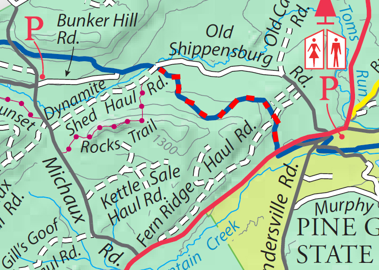 Appalacian Trail OSR to 233