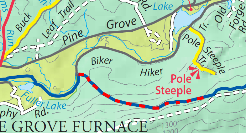 Appalacian Trail pine grove furnace