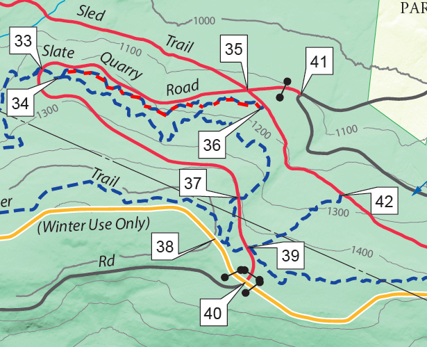 ATV 34-36 trail