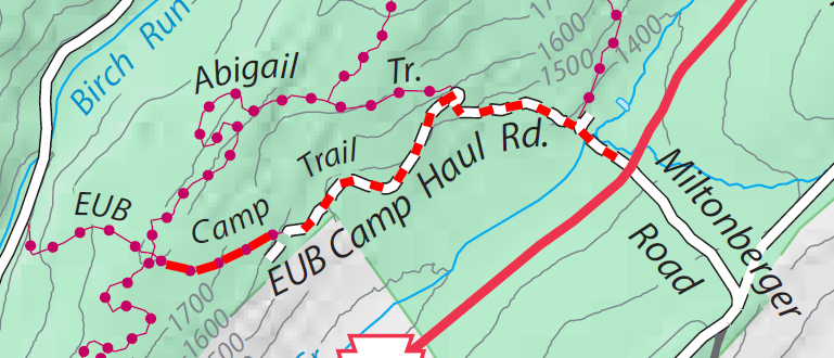 EUB Camp trail