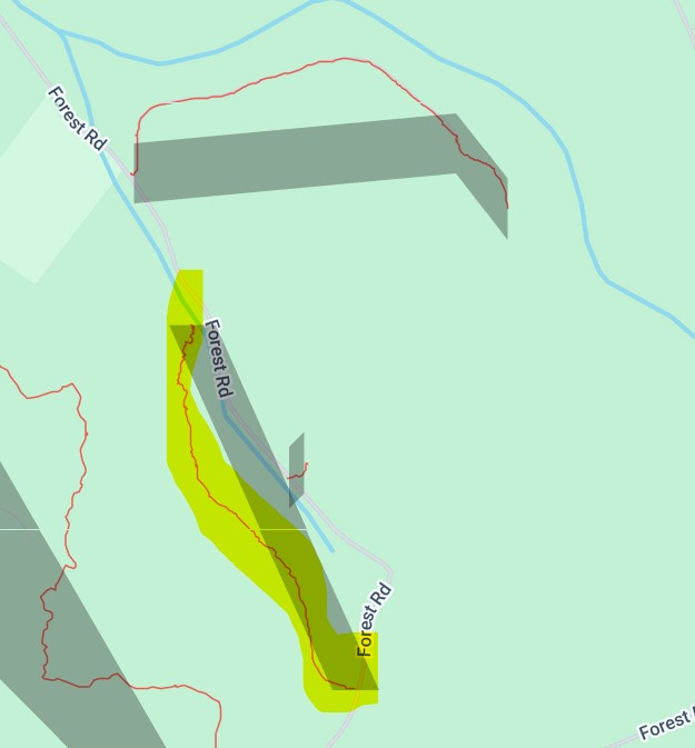 Thompson Hollow Logging road1 image not found