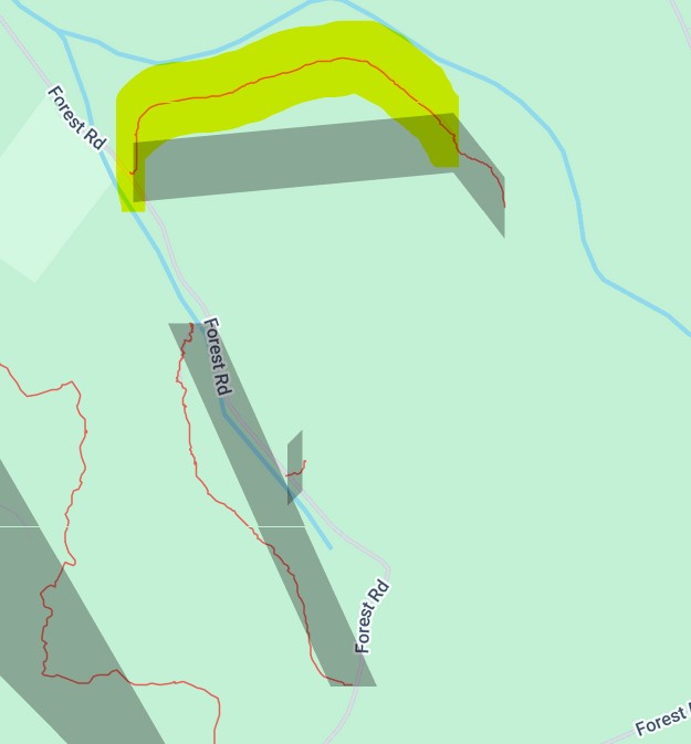 Thompson Hollow Logging road3 image not found