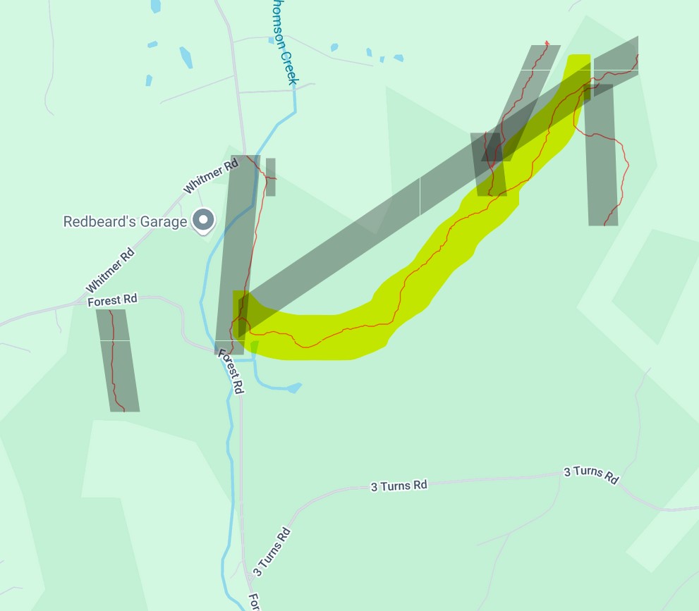 Thompson Hollow Logging road5 image not found