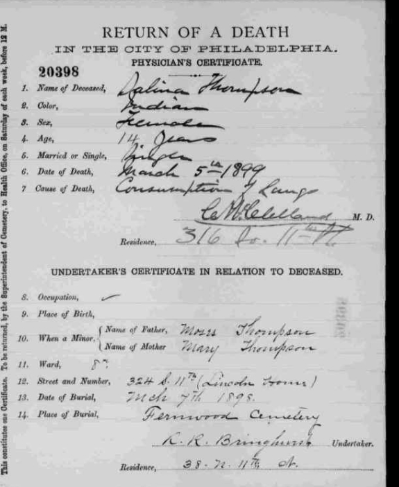 Death Certificate not found